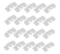 SEWOART Lot de 50 Boucles De Fixation pour Canapé Connecteurs De Meubles Pinces pour Canapé Modulaire Sectionnels