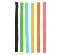 SEWOART Lot de 6 Sangles Porte-Serviettes en Silicone Extensibles Multicolores pour Chaises de Plage et Croisière, Résistantes aux Intempéries, Maintien Anti-Vent, Accessoires