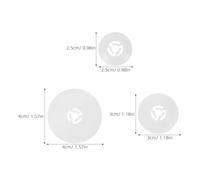 SEWOART Lot de 6 set de Capuchons de Bobine de Machine à Coudre Ensemble de Remplacement en 3 Tailles Accessoires Compatibles pour Machines à Broder Brother Fixation Facile et