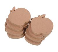 SEWOART Lot De 8 Décorations En Bois En Forme De Pomme Idéales Pour Noël Ou Comme Cadeau De Remerciement Pour Un Professeur Décorations Pour Plateau À Étages Motif Premier Jour