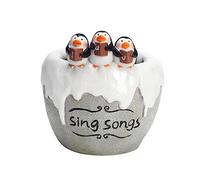 SEWOART Lovely Cartoon Penguin Resin Flower Pot Artistic Succulent Planter Home Decor Pot for Cactus and Gifts Modern Creative Style