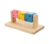 SEWOART Mâcher en Bois pour Petits Animaux, Accessoires pour Cage, Favorise L’Exploration et Maintient la Santé Dentaire des Gerbilles et Rats