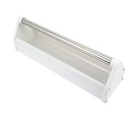 SEWOART Mangeoire à Pigeons en Acier Plastique Robuste 40 Cm Bac à Nourriture Anti-éclaboussures pour Cage Usage Quotidien Oiseaux Pigeons Perruches Et Canaris