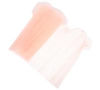 SEWOART Mesh Floral Wrapping Paper With Elegant Corrugated Edge Semi-transparent Bouquet Packaging For DIY Flower Arrangements And Party Decorations