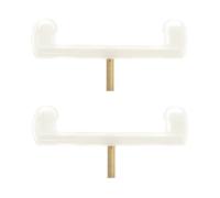 SEWOART Mini Épaulières Antidérapantes en Latex pour Violon 2 Pièces, Légères et Protectrices les Éclaboussures de Peinture, Apparence Simple et Élégante