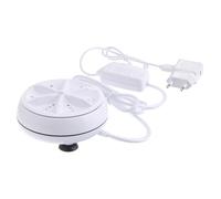 SEWOART Mini Laveuse à Turbine Portable en ABS Compacte et Légère Machine à Laver de Voyage pour Linge Délicat pour Déplacements et Locations Nettoyeur