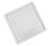 SEWOART Moule à Briques en Plastique 40X40X35 CM pour Pavage de Jardin Moule à Béton Réutilisable pour Allée Piétonne et Sol Extérieur Modèle Tanglian 5 Antidérapant pour Création de