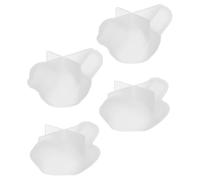 SEWOART Moules en Silicone pour Résine Époxy Oiseaux 4 Pcs Moules à Oiseaux Mignons DIY Silicone Solide pour Loisirs Créatifs Décoration Bureau et Bijoux Artisanaux