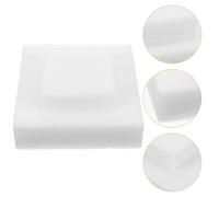 SEWOART Mousse pour Compositions de Fleurs Blanche Double Couche Bloc de Mousse de Fleur 20X20 CM Support pour Artificielles et Naturelles pour Arrangements Floraux Mariage et