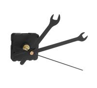 SEWOART Mouvement d'Horloge Silencieux à Quartz DIY avec Aiguilles 4 28 MM Kit de Mécanisme Mural pour Pièces de Rechange Installation Facile pour Maison et Bureau