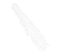 SEWOART Mur de Fleurs Blanches en Tissu, Fond de Mariage à Suspendre pour décorations intérieures et extérieures, Style élégant et Installation Pratique pour fêtes