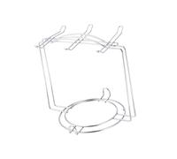 SEWOART Organisateur de Tasse et Assiette Acier Inoxydable Support Vertical Robuste pour Cuisine Rangement Mural et Plan de Travail Compatible Tasses Optimise Lespace Cabinet et Table