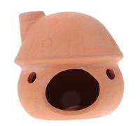 SEWOART Ornements de Navette décor d'aquarium de Champignons décorations Naturel réservoir Aquarium décoration Accessoire pour Aquarium abri de Poisson Maison de Poissons d'aquarium Argile