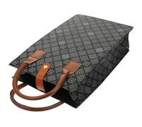 SEWOART Paquet à Bouteille en Cuir Pu Réutilisable pour Vin Rouge Doublure en Carton Rigide, Élégant et Pratique pour Présent ou Stockage de Vin