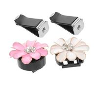 SEWOART Parfums De Voiture Pour Femmes : Diffuseurs De Parfum De Camélia, Clips Pour Grille D'aération, Accessoires Pour Véhicule - Diffuseur De Parfum Pour Une Expérience De Conduite