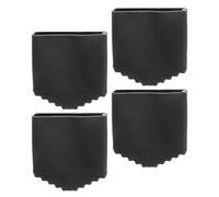 SEWOART Patins Antidérapants en Caoutchouc pour Pieds D’échelle, Lot de 4, Taille 2x4 Cm, Protection Isolante pour Escabeaux et Échelles Pliantes, Accessoire de Sécurité et Stabilité