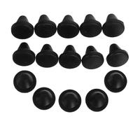 SEWOART Patins en Silicone Anti-Vibrations pour Pieds de Four à Gaz Bouchons de Trous Ø7 MM Rainure Lot de 15 Pièces Protection Antidérapante et Amortissante pour Micro-Ondes la