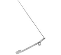 SEWOART Pédale de Poubelle Extérieure en Métal Résistante aux Intempéries Accessoire de Remplacement Stable pour Couvercle Installation Facile pour Poubelle Jardin et Compost - 1