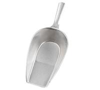 SEWOART Pelle à Glace en Aluminium Multi-usage Argentée Cuisine à Domicile, Pelle Large pour Glaçons et Bonbons Seaux à Glace