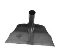 SEWOART Pelle À pour Écurie Pelle À en Métal Grattoir À pour Sol D’Écurie Outil De Nettoyage Argenté