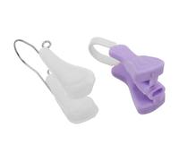 SEWOART Pince-nez en Silicone Doux et Confortable 2 Pièces pour Modelage et Correction du Nez, Accessoire pour Sommeil Adulte et Beauté du Nez