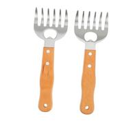 SEWOART Pinces À Viande pour Grillades Fourchettes À Râper La Viande Râpe À Viande Acier Inoxydable Robuste Lavable Au Lave-Vaisselle
