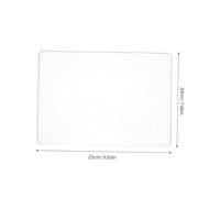 SEWOART Plaque de Gel Transparente Réutilisable pour Garçon Fille Outil DIY Monoprinting pour Cartes Scrapbooking Journaux et Loisirs Créatifs