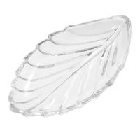 SEWOART Plateau Décoratif en Plastique de Feuille pour Apéritif, Grosse Capacité, Élégant et Unique, pour Bureau ou Fêtes
