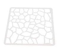 SEWOART Pochoir géométrique réutilisable en PET, motif irrégulier pour décoration intérieure, pochoir pour projets de bricolage sur sol, bois et béton, outil polyvalent pour travaux manuels