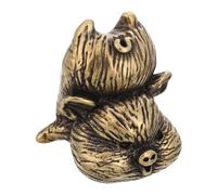 SEWOART Poignée de Porte Laiton Style Rustique avec Bouton Cochon Décoratif pour Chambre Garçon Fille Tiroir Armoire Poignée Vintage pour Mobilier et Décoration Intérieure