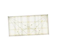 SEWOART Règle de Couture Patchwork Transparente Guide Rigide pour Quilting Marquage Précis Accessoire Couture pour Création Vêtements et Artisanat