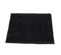 SEWOART Rideau thermique de cheminée couverture de cheminée pour l'intérieur coupe-vent coupe-tirage thermique Black