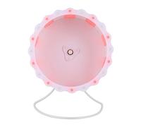 SEWOART Roue Silencieuse d'exercice pour Animaux De Compagnie Roue De Course pour Animaux De Compagnie Roue d'exercice pour Hamster pour Animaux De Compagnie Wpc Rose