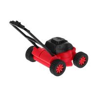 SEWOART Scale Toy For Dollhouse Outdoor Garden Decor Compact Plastic Mini Lawn Mower Figurine For Micro Landscape Scenes