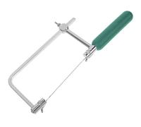 SEWOART Scie à Arc de U Mini pour Bijoux DIY Outil de Coupe Précis Vis 400 Scie à Métaux Légère et Compacte pour Modélisme Travail du Bois et Sculpture Détaillée