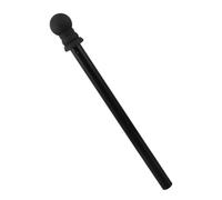 SEWOART Section D’Extension de Mât en Acier Inoxydable Noir | Filetage Compatible 1 Pouce, Structure Stable Anti-flexion, Réglage de Hauteur, pour Espaces Professionnels et Campus