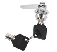 SEWOART Serrure à Came 16 Mm en Alliage de Zinc avec Clés, Verrou de Tiroir et Placard, Serrure pour Boîte aux Lettres, Armoire Métallique, Meuble de Bureau, Installation Facile, Sécurité