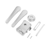 SEWOART Serrure de Porte de Toilettes pour Camping-Car Verrouillage Intérieur et Extérieur Poignée Double Ouverture Compatible Caravane et Remorque Robuste et Résistante aux