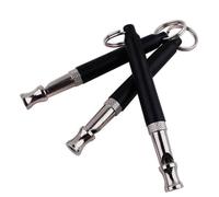 SEWOART Sifflet Entraînement pour Chien avec Dragonne Sifflet Aboiement Nickelé pour Communication Positive avec Votre Animal