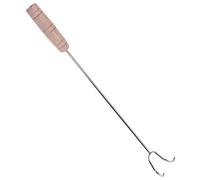 SEWOART Spatule à Rôtir Avec Double Crochet Acier Inoxydable Manche Antidérapant Brochettes Pour Barbecue Et Cuisine Extérieure Ustensiles De Cuisine