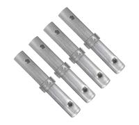 SEWOART Stabilisateur de Sécurité D’Échafaudage Galvanisé 34 MM Acier Lot de 4 Accessoires pour Chantier Mobile
