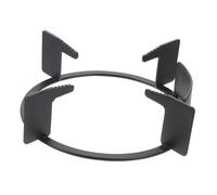 SEWOART Support De Cuisinière à Gaz Semi-coupe-vent 12,5 Pouces En Acier Inoxydable Solide Pour Brûleur à Gaz Rond, Accessoire De Poêle Stable Et Antidérapant, Usage Domestique Cuisine,