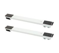 SEWOART Support Mobile pour Machine à Laver Robuste Fer avec Roulettes Multidirectionnelles Base pour Électroménagers Lourds Facilite le Déplacement de Lave-linge Sèche-linge