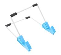SEWOART Support Réglable pour Tablette Graphique LED Bleu, Support Métallique Stable pour Planche à Dessin et Boîte Lumineuse, Angle Incliné Optimisé pour Traçage et Dessin Artistique,