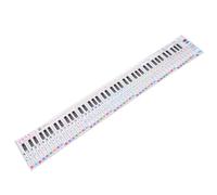SEWOART Tableau de Référence Pédagogique pour Clavier de Piano 88 Touches en Papier, Aide à L'apprentissage et Entraînement des Doigts pour Débutants et Professeurs