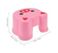 SEWOART Tabouret Plastique Garçon Fille Antidérapant avec Design Cartoon Mignon Tabouret Marchepied et Portable pour Salle de Bain