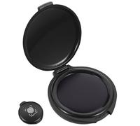 SEWOART Tampon Encreur Mini Rond Portable Bleu Encre Rapide Séchage Pour Documents et Projets Tampon Encreur Polyvalent Compatible Bureau et Création