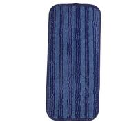 SEWOART Têtes de Rechange Microfibres Lavables Compatibles pour Vadrouille de 12 Pouces Réutilisables pour Nettoyage Humide et Sec de Sols Variés Bleu