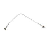 SEWOART Tube Échappement Compresseur Air Aluminium Tuyau Léger et Robuste pour Détachées Compresseurs Installation Facile et Efficacité Améliorée Finition Argentée Polyvalente