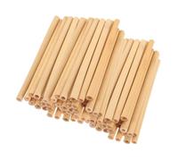 SEWOART Tubes à Abeilles Naturels Nidification 50 Pièces Pour Ruche En Extérieur Jardin Support Roseaux 9-11 Mm Apiculture Fournitures Écologique Solide